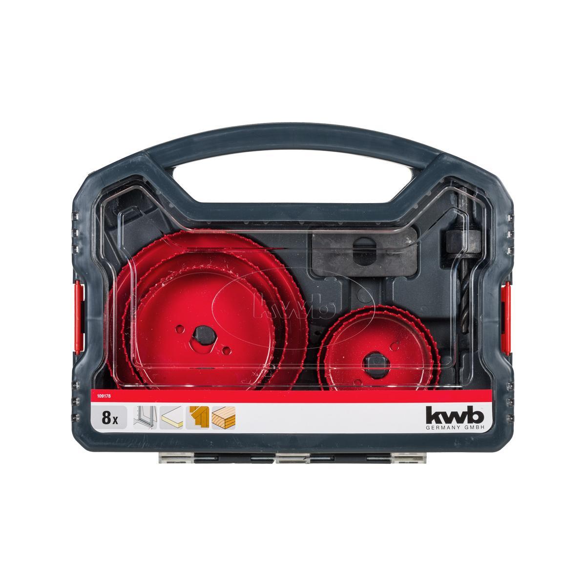 Set 5 frese a tazza HSS bimeta