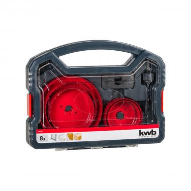 Set 5 frese a tazza HSS bimeta