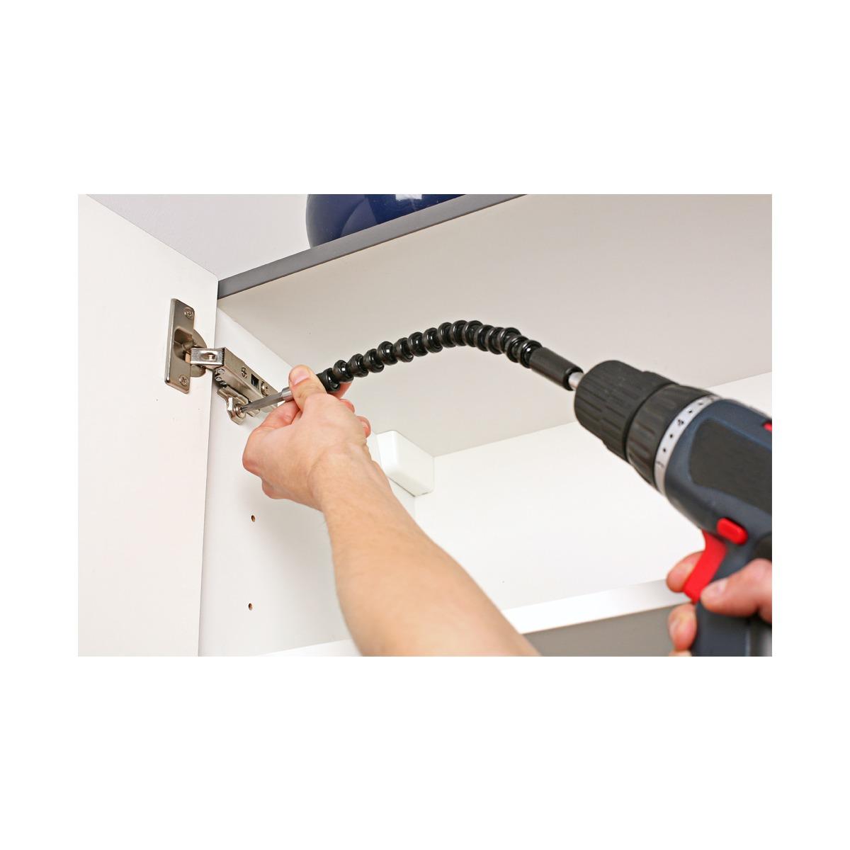 Set bits con alberino flessibile 300 mm - 11 pz