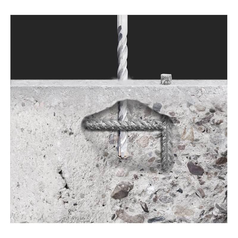 CROSS-TIP Punta per martello, punta a 4 taglienti, clip SB   C4 10 x 460