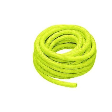 TUBO GUAINA GIALLA P/PROT TUBO GAS mm20  mt.25