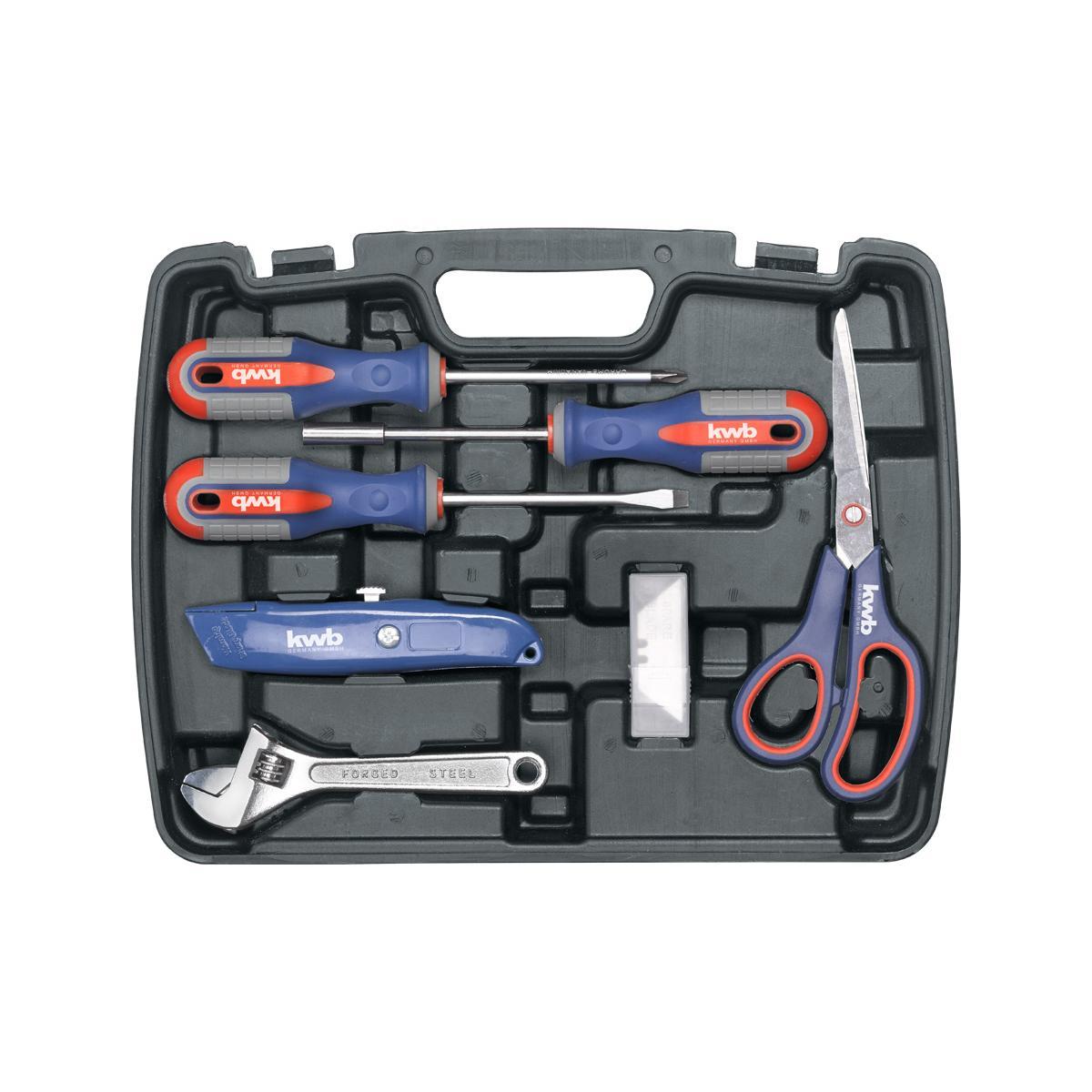 Valigetta utensili in plastica set 40 pezzi