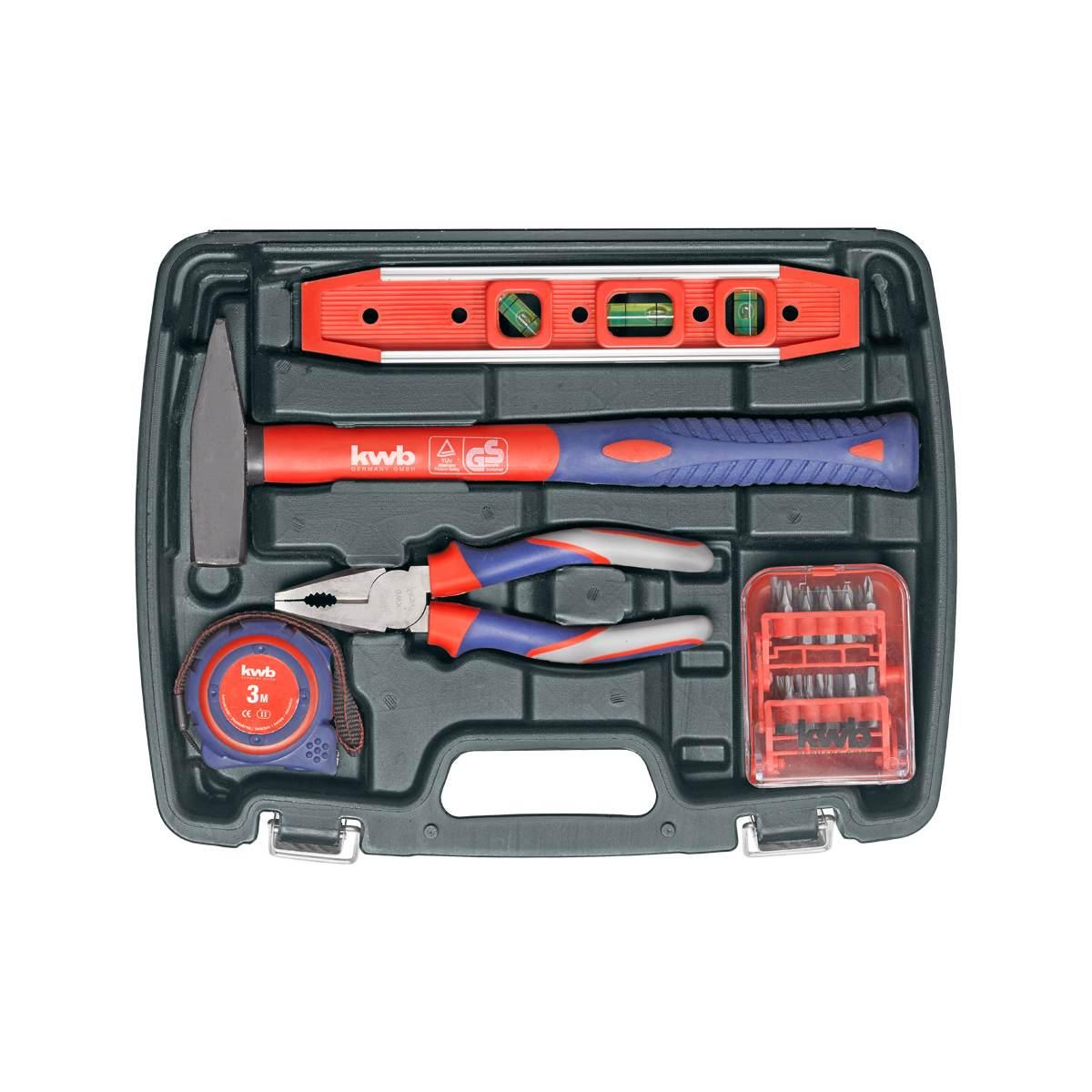 Valigetta utensili in plastica set 40 pezzi