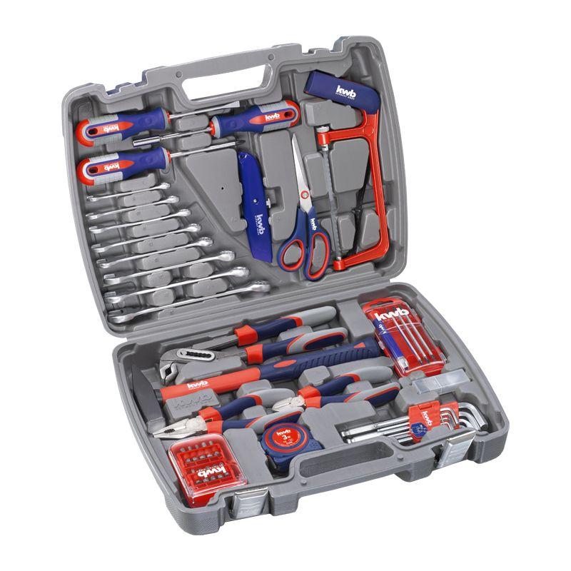 Valigetta utensili in plastica set 65 pezzi