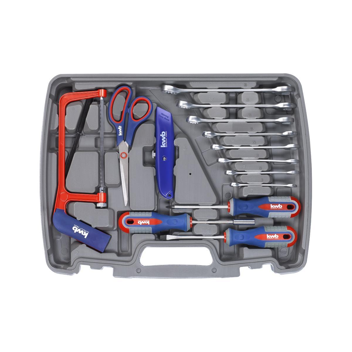 Valigetta utensili in plastica set 65 pezzi