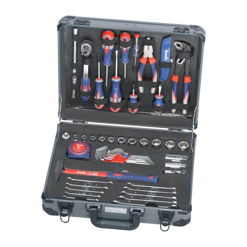 Valigetta utensili alluminio set 51 pezzi