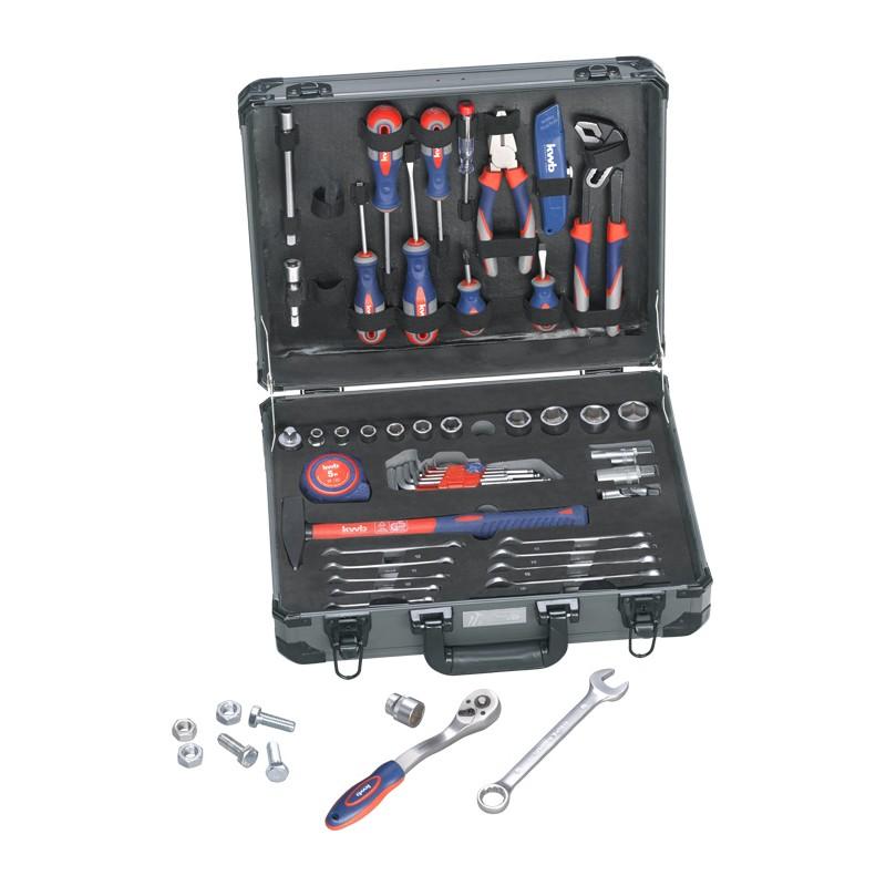 Valigetta utensili alluminio set 51 pezzi