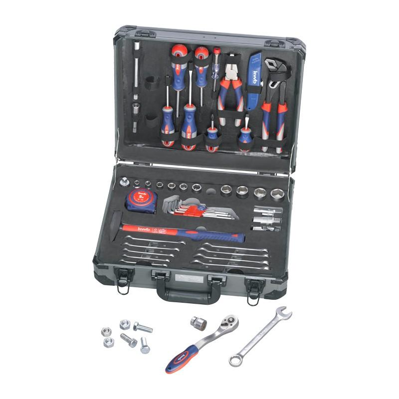 Valigetta utensili alluminio set 51 pezzi