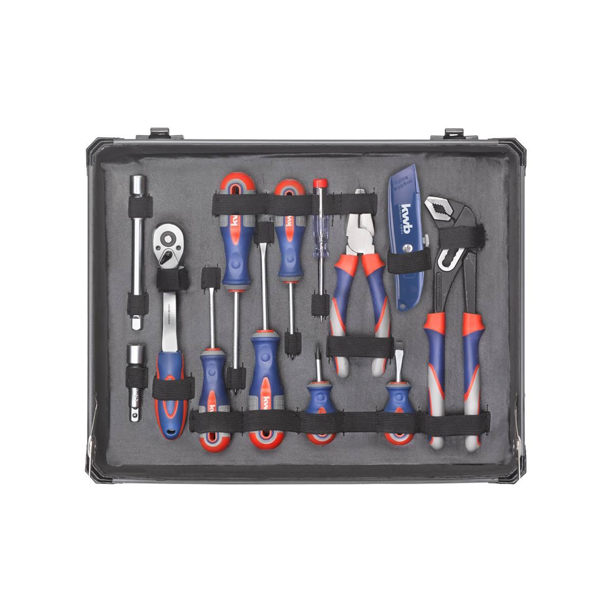 Valigetta utensili alluminio set 51 pezzi