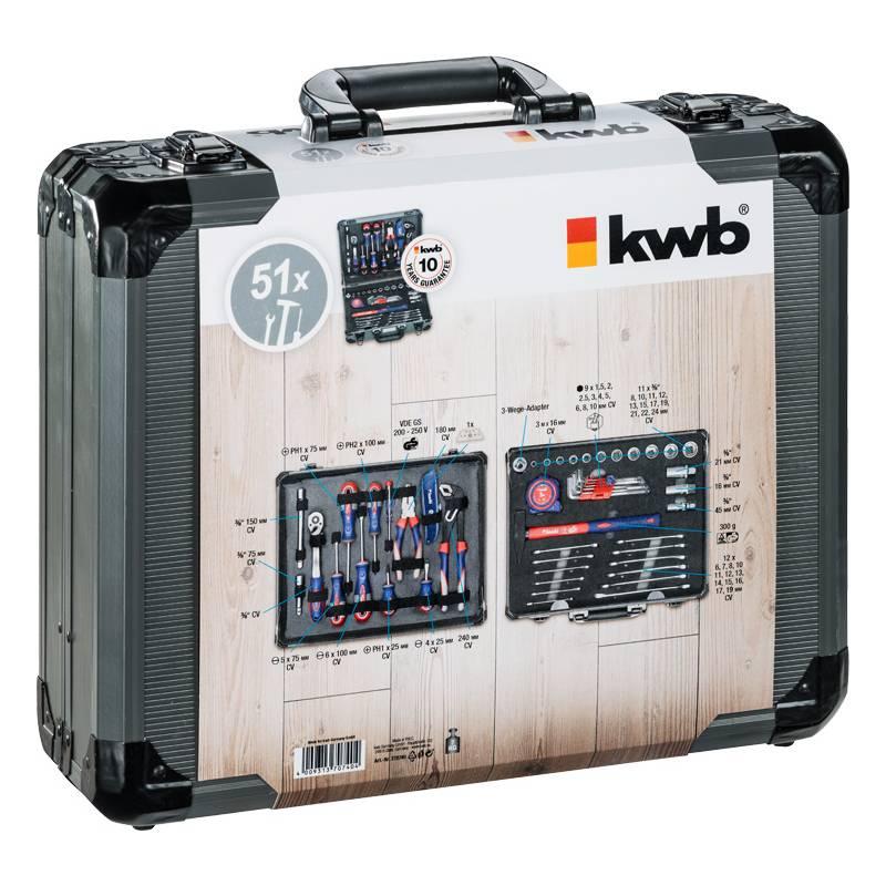 Valigetta utensili alluminio set 51 pezzi