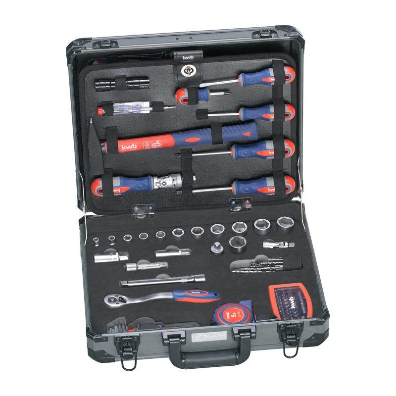 Valigetta utensili alluminio set 99 pezzi