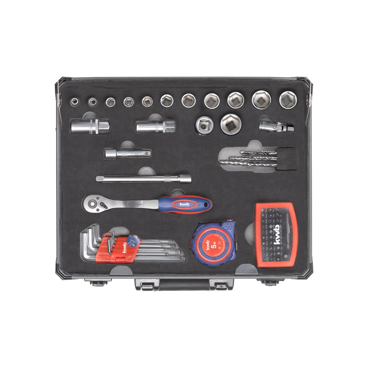 Valigetta utensili alluminio set 99 pezzi