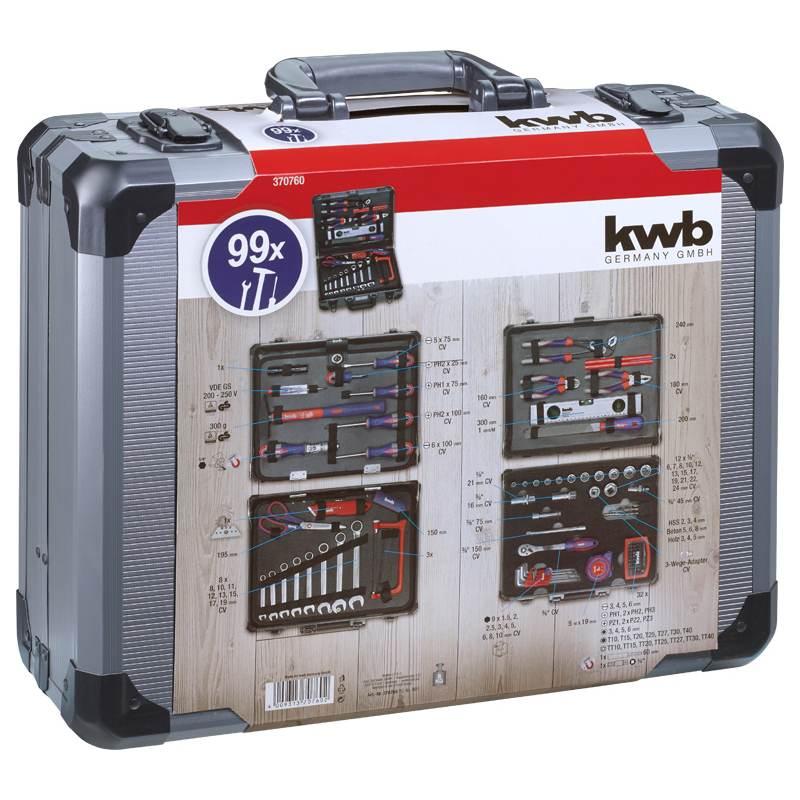 Valigetta utensili alluminio set 99 pezzi