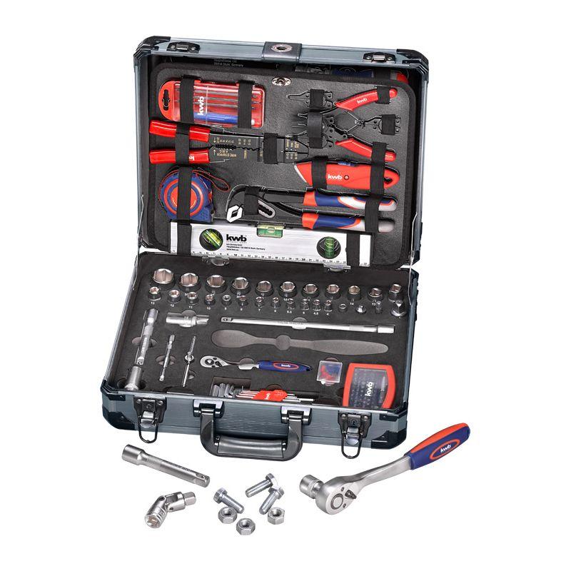 Valigetta utensili alluminio 129 pezzi