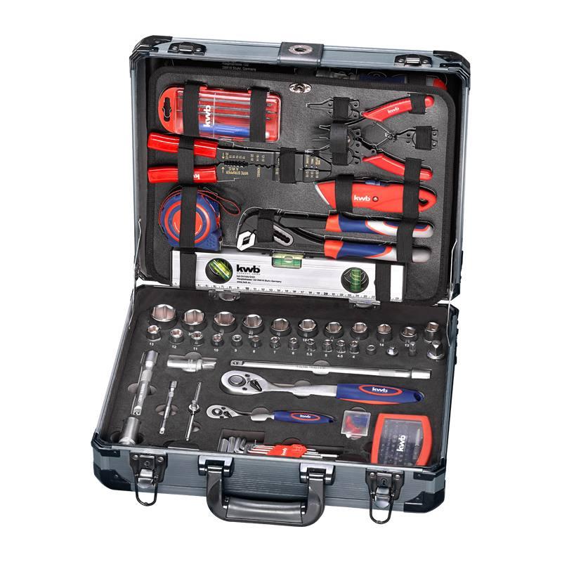 Valigetta utensili alluminio 129 pezzi