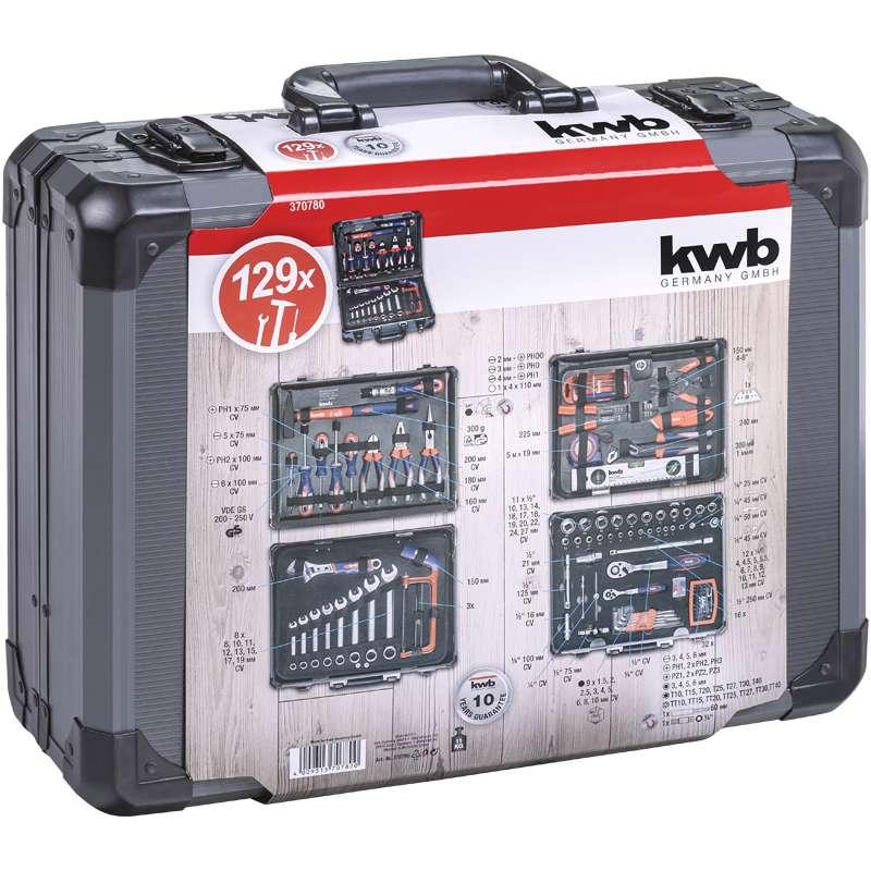 Valigetta utensili alluminio 129 pezzi