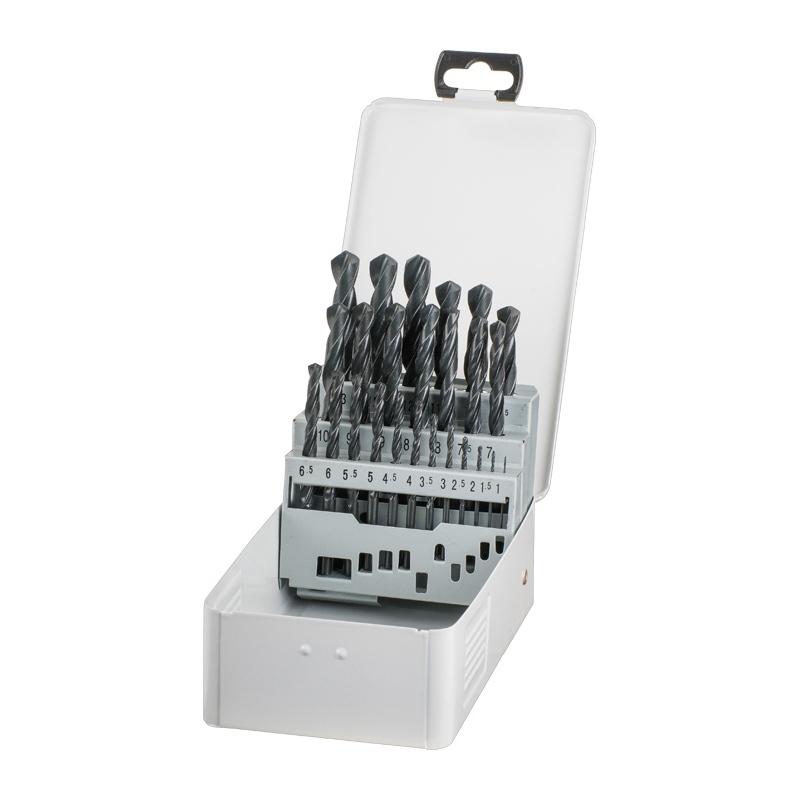 Set 25 punte elicoidali HSS