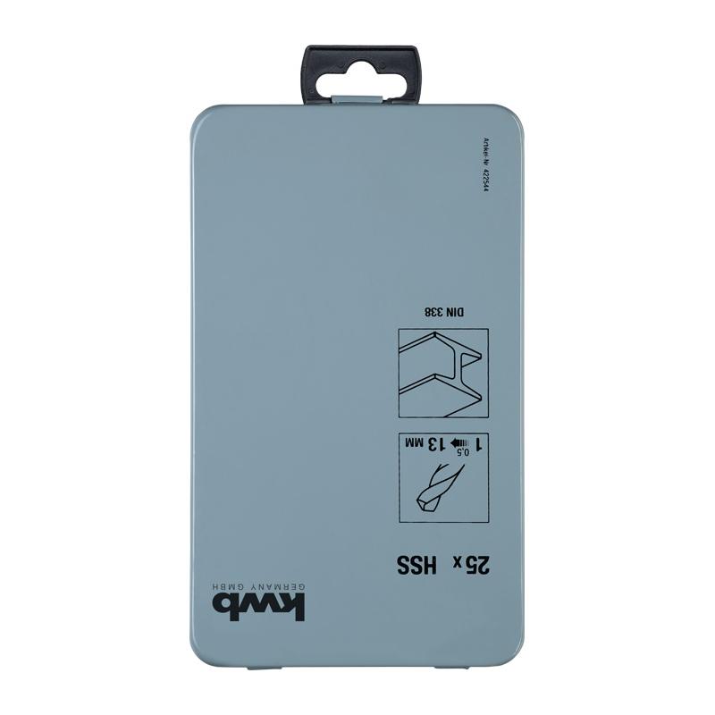 Set 25 punte elicoidali HSS