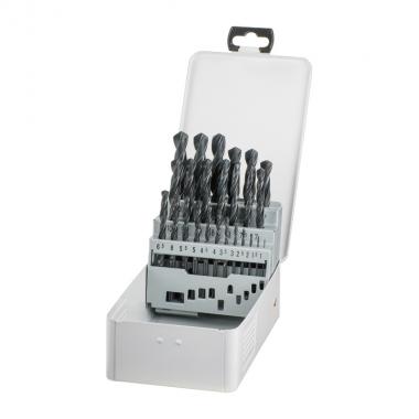 Set 25 punte elicoidali HSS