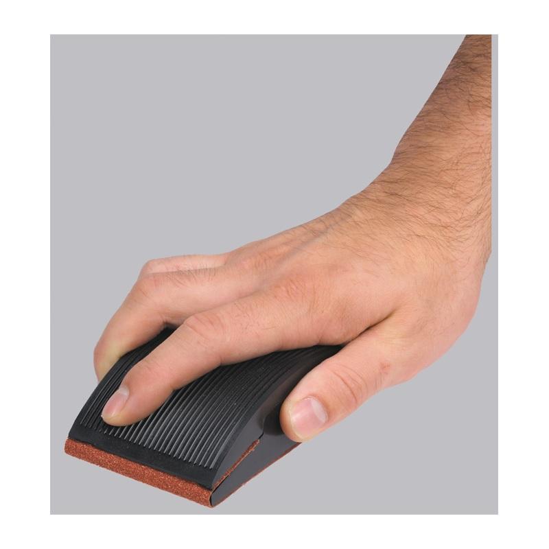 Ceppo di levigatura manuale, gomma