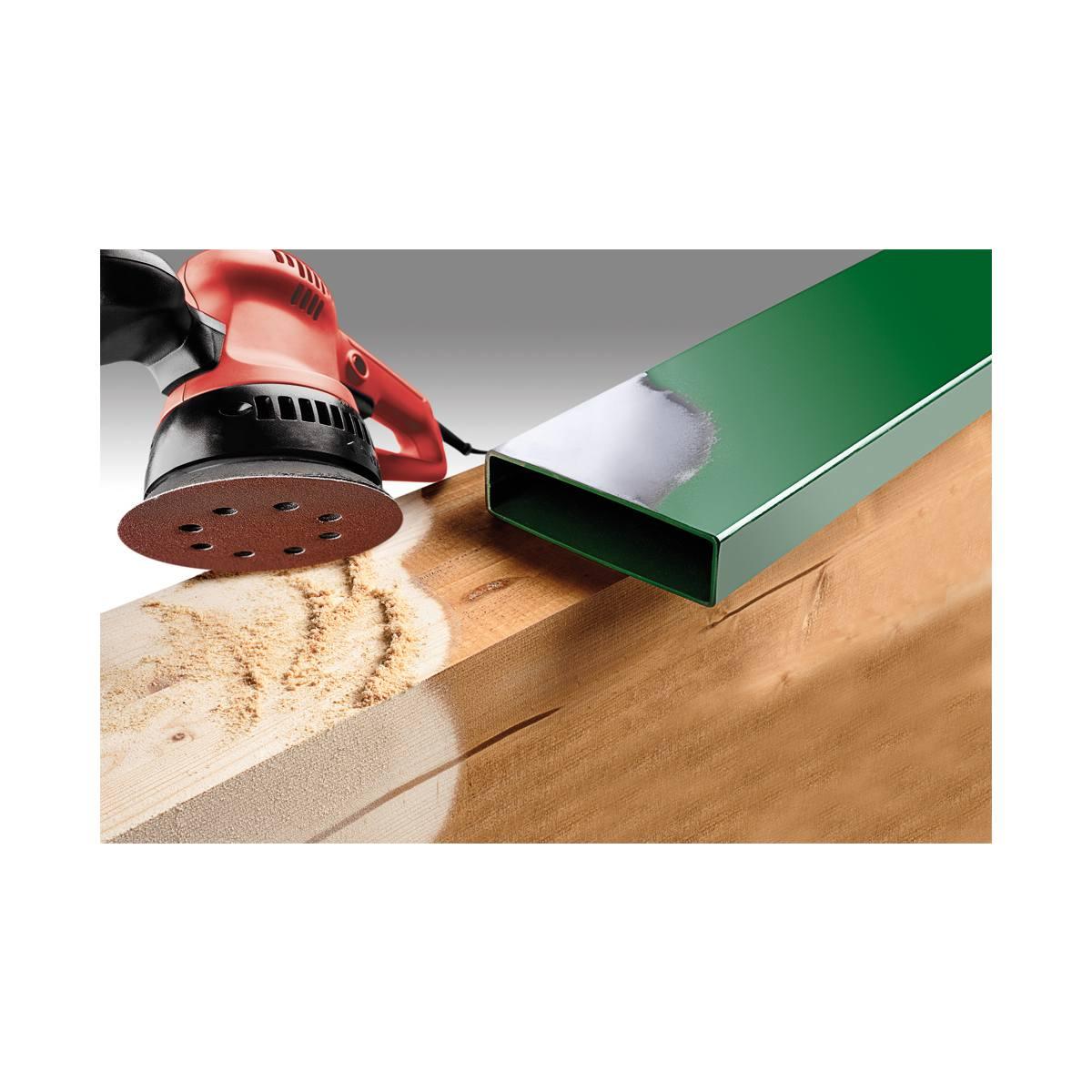 Set dischi abrasivi velcro per legno e metallo 25 pezzi - Ø 125 mm - assortiti - forati