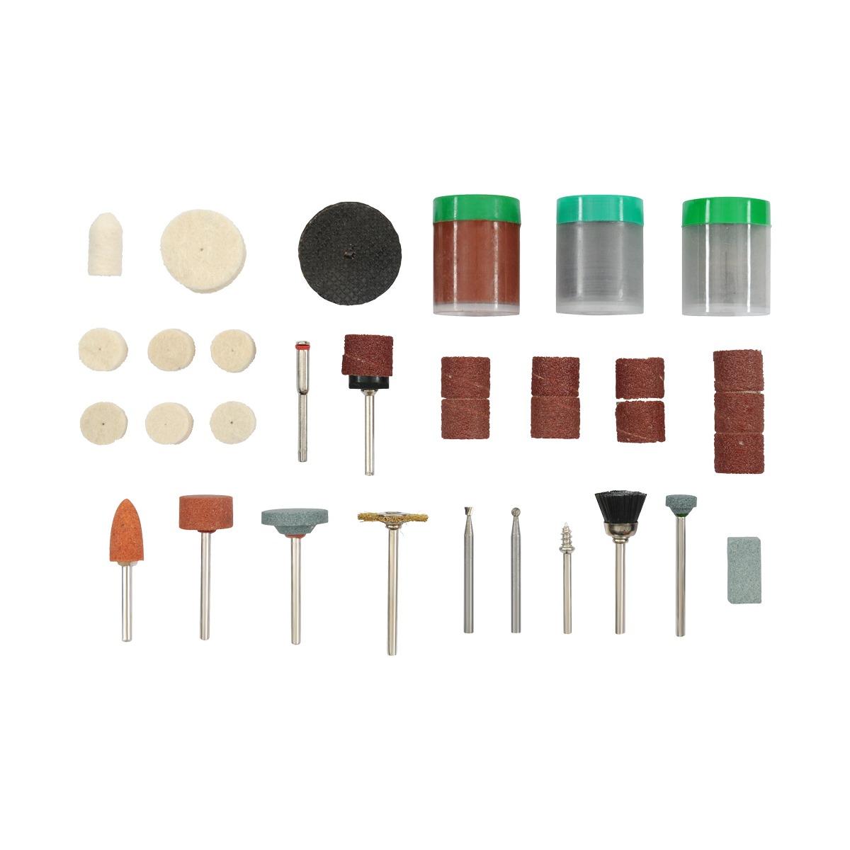 Set mini accessori per smerigliatrice a stelo - 105 pezzi