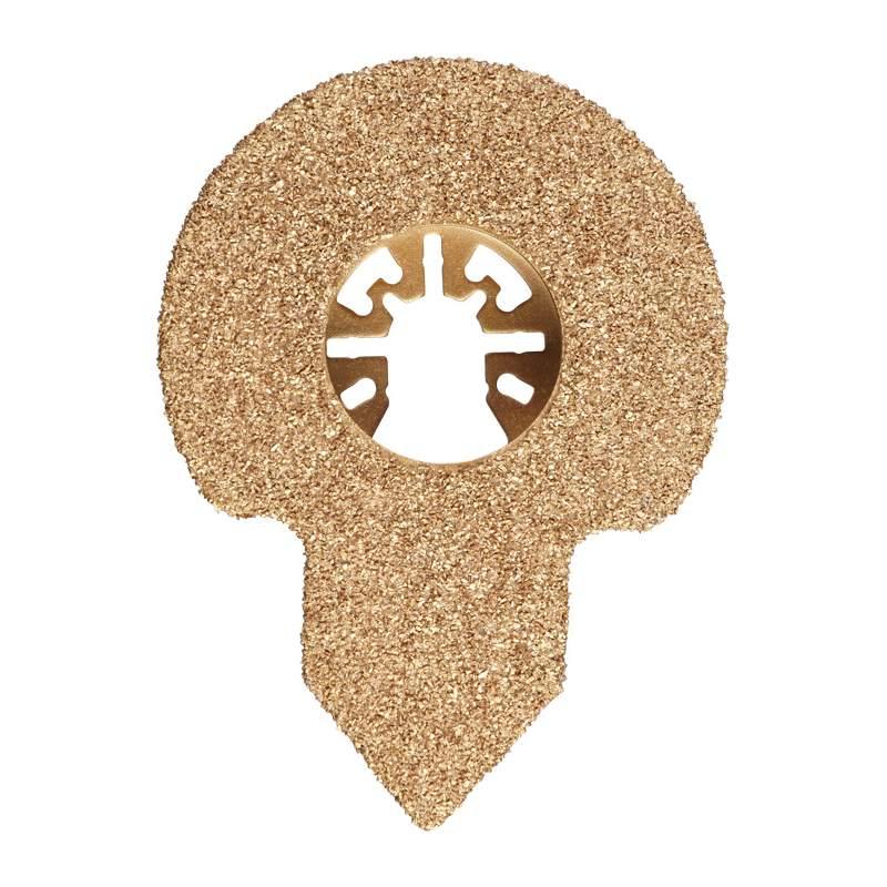 Raspa semicircolare a forma di dito