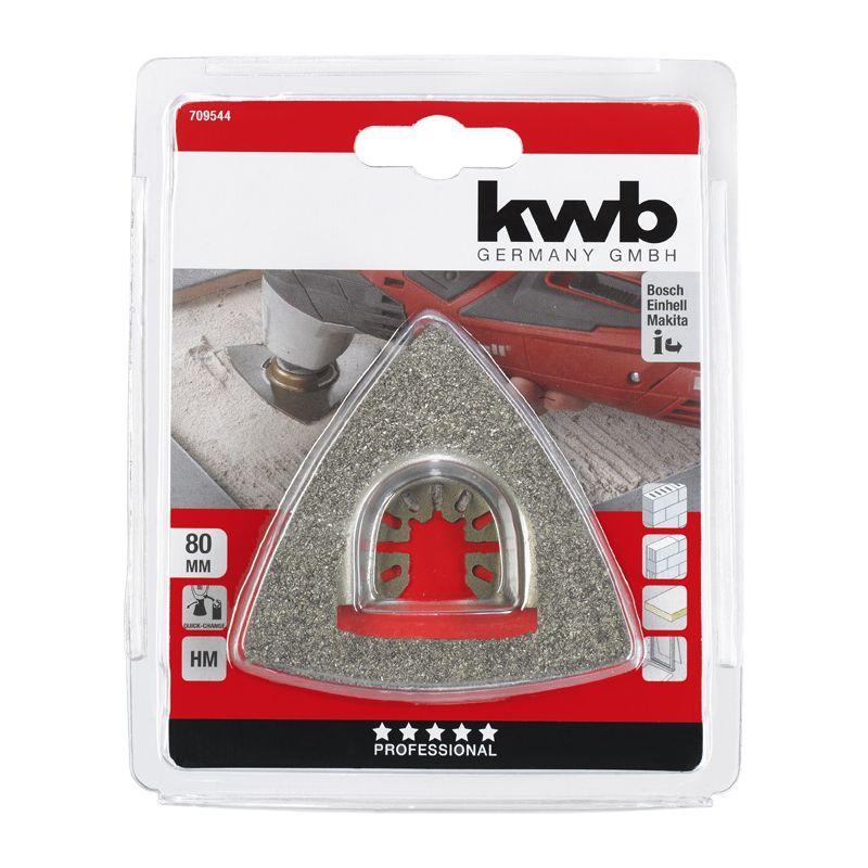 Platorello - raspa rimuovi malta  multifunzione Delta in metallo 80 mm