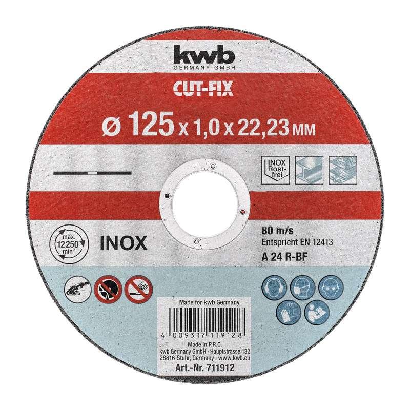 Disco troncatore CUT-FIX®  per metallo per smerigliatrici angolari Ø 230 x 2,0 x Ø 22 mm