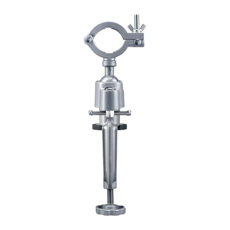 Morsa con snodo sferico 75x60mm