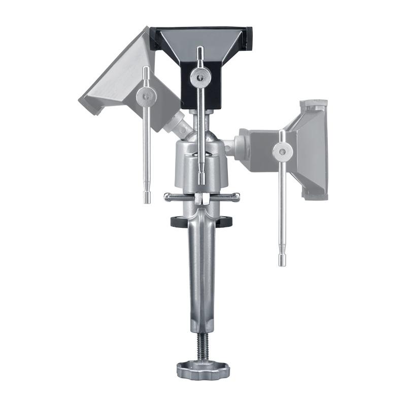 Morsa con snodo sferico 75x60mm