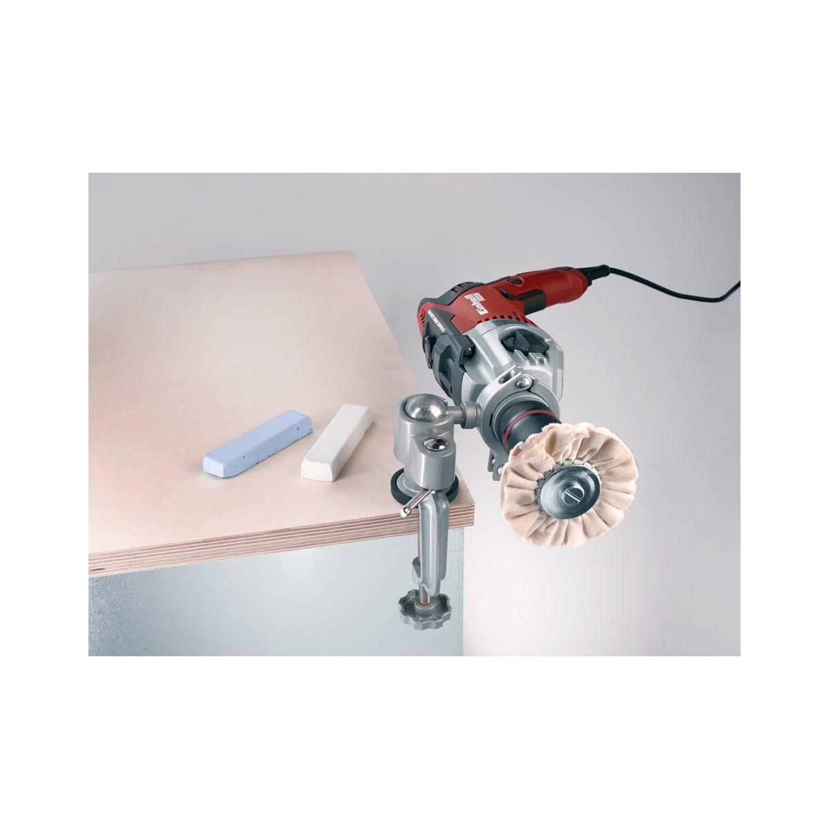 Morsa con snodo sferico 75x60mm