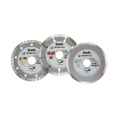 Set 3 dischi troncatori per muratura