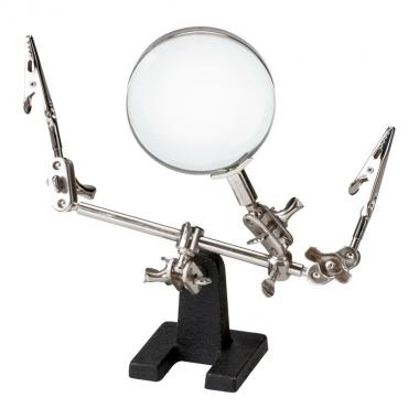 Lente con pinze x elettronica