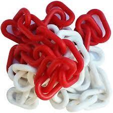 Catena in plastica bicolore mm5