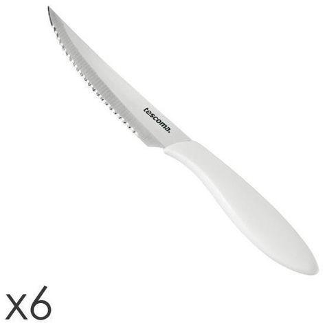 Coltelli da tavola ' presto' punta tonda blister 6 pz  cm.12