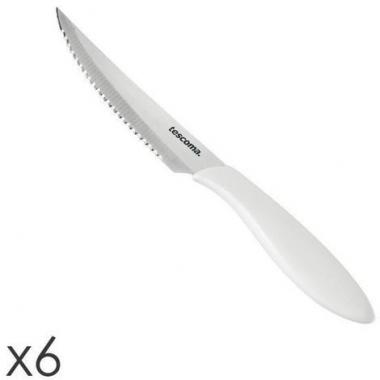 Coltelli da tavola ' presto' punta tonda blister 6 pz  cm.12