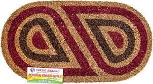 Zerbino in cocco ovale 40x75