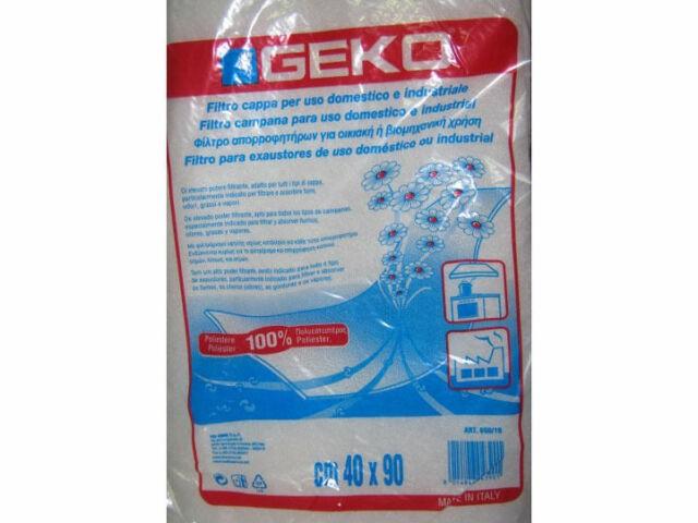 Filtro kappa 40 x 90 cm bianco in busta s.s.- cl.fuoco1-uni9177