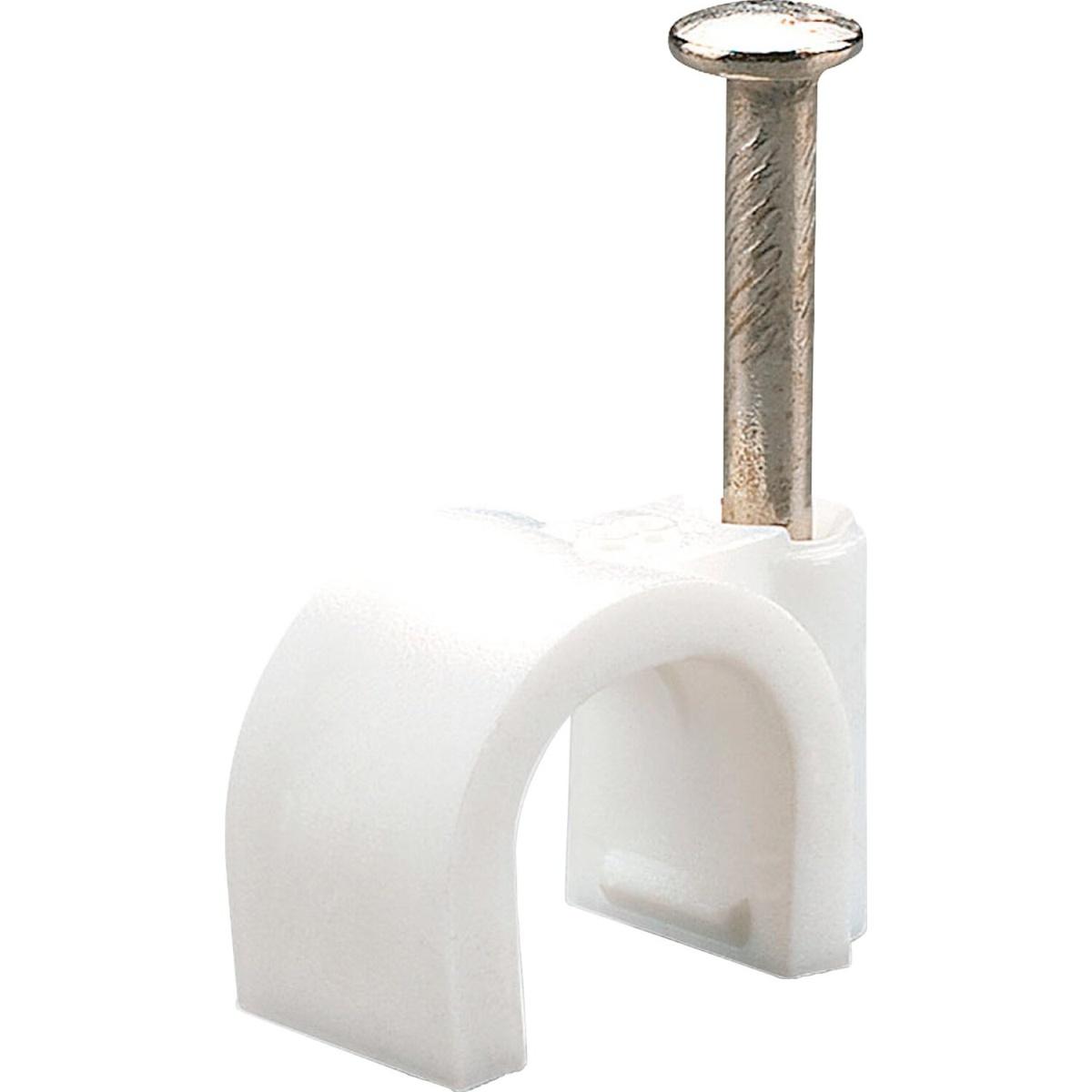 GRAFFETTA FISSACAVO BIANCA D.7x100Pz