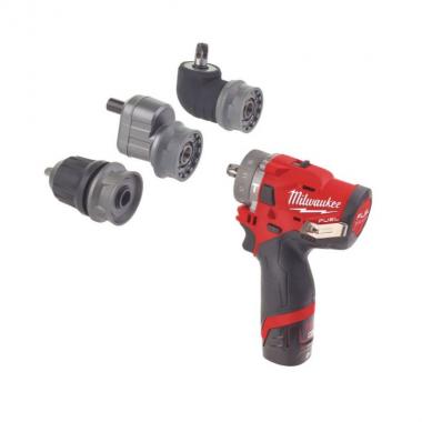 MANDRINO ANGOLARE 1/4"  PER AVVITATORE HEX M12FDX