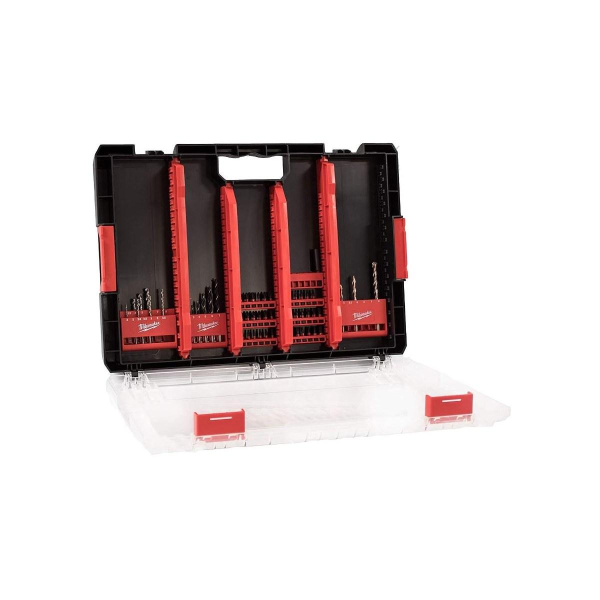 Valigetta heavy duty box milwaukee 50 pz