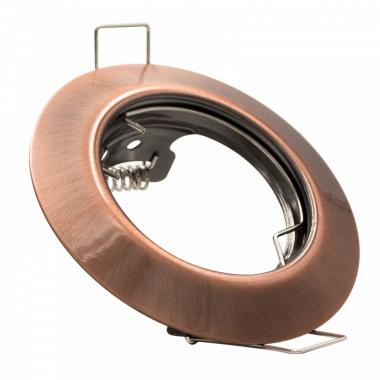 Dicroica orientabile d.50 12v /20 -50w rame s/lamp