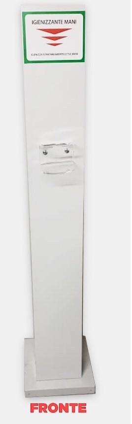Colonnina igenizzante per mani h 150 base 30x30