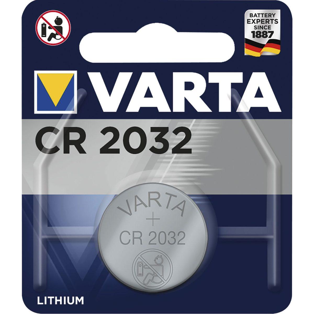 Varta batteria a bottone cr2032 bl.1pz.