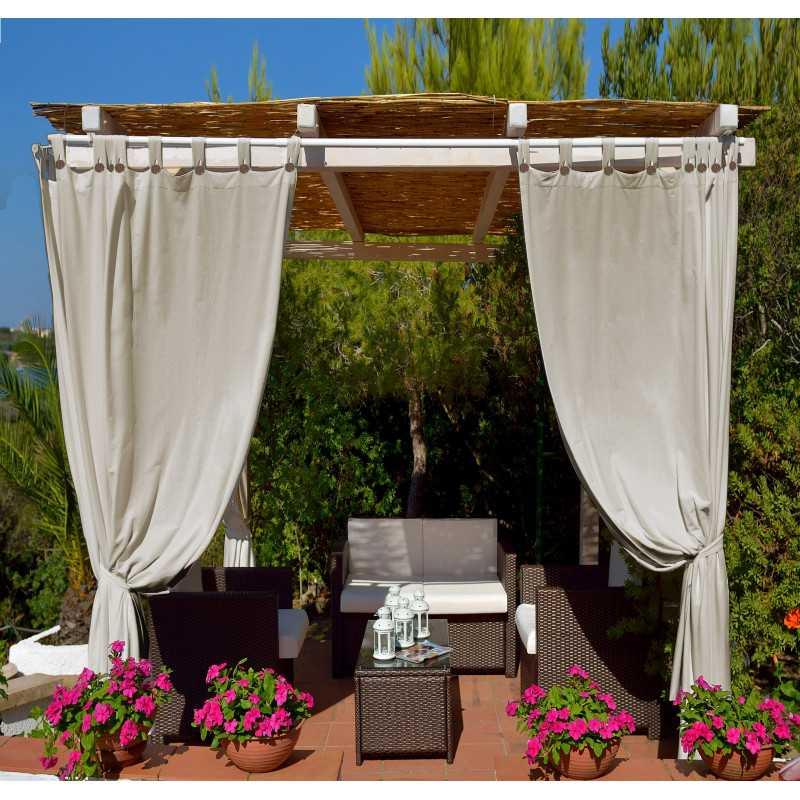 Tenda x gazebo a bretel.cm.140x270h col.corda