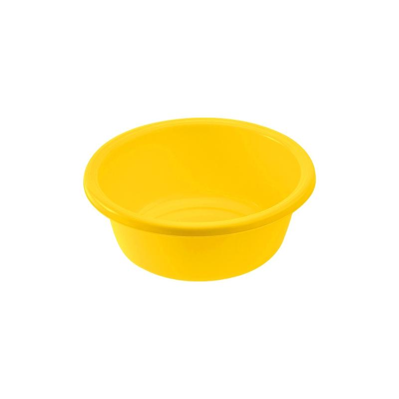 Bacinella rotonda in polipropilene senza manici.diametro 32 6 lt