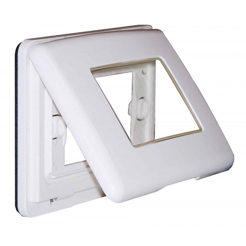 Placca autoportante stagno universale feb bianca