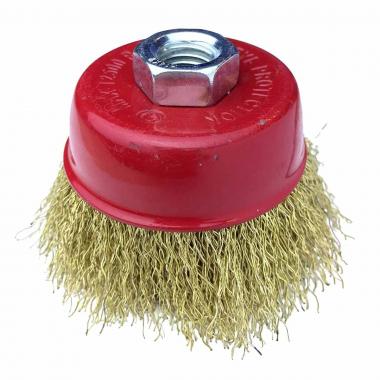 Spazzola a tazza d 75 fili acc. ondul