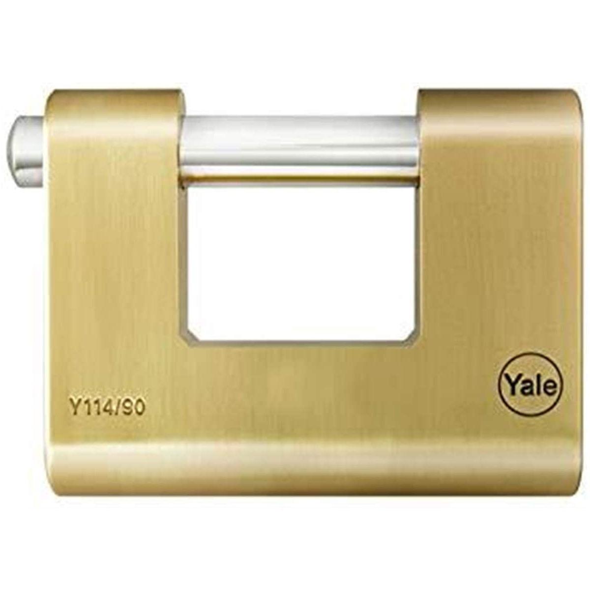 Lucchetto antiscasso in ottone 90mm